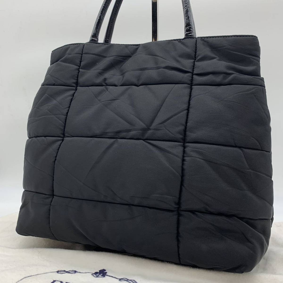 1円 【未使用 保管品】 正規 PRADA プラダ ハンドバッグ トートバッグ 