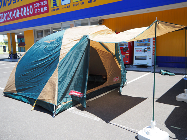 コールマン テント BCワイドドーム325 4～5人用 中古品