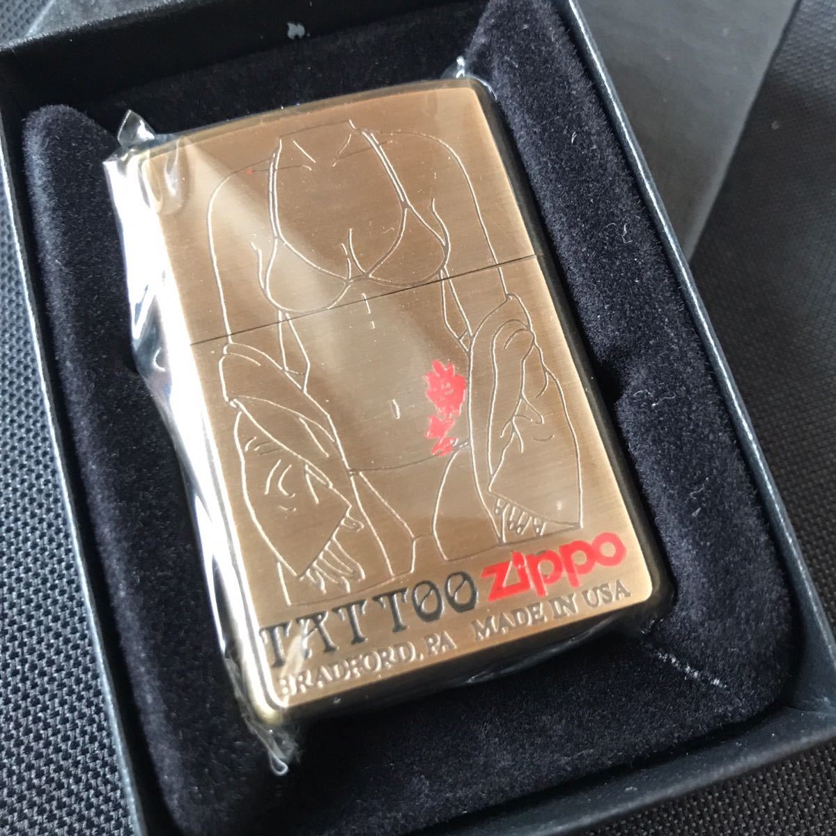 Zippo SEXY セクシー GIRL TATTOO レッグタトゥー TATTO タトゥー 公式通販 ZIPPO Sexy - zippo タトゥーの通販 銀イブシ Lighter