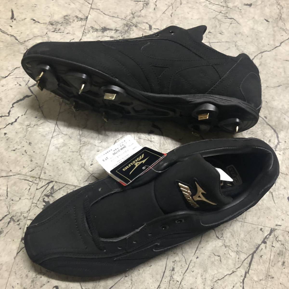 最新作，HOT 27.5cm 定価15620円 ミズノ グローバルエリート スパイク 樹脂底 ブラック 黒 野球 シューズ 靴 生産終了 K-KLUB 限定(27.5cm)｜売買されたオークション情報、yahooの商品情報をアーカイブ公開 - オー 大人用