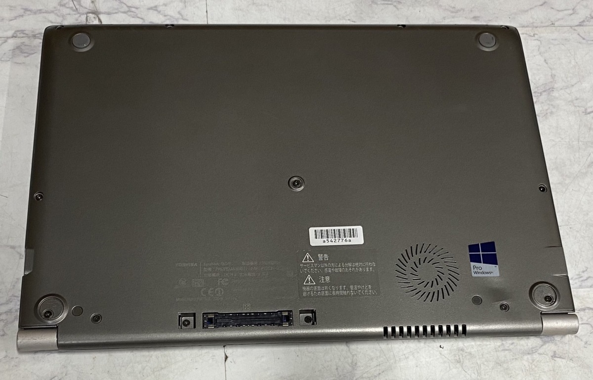 ジャンク 東芝 R63/P 第5世代 I5 メモリ4GB/HDD無 Bluetooth USB3.0 HDMI