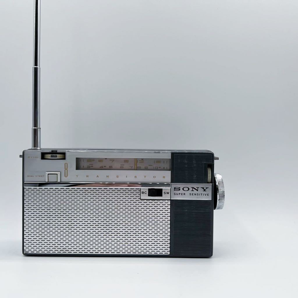 SONY 昭和レトロ トランジスタラジオ TR-813 動作確認済み 通電確認