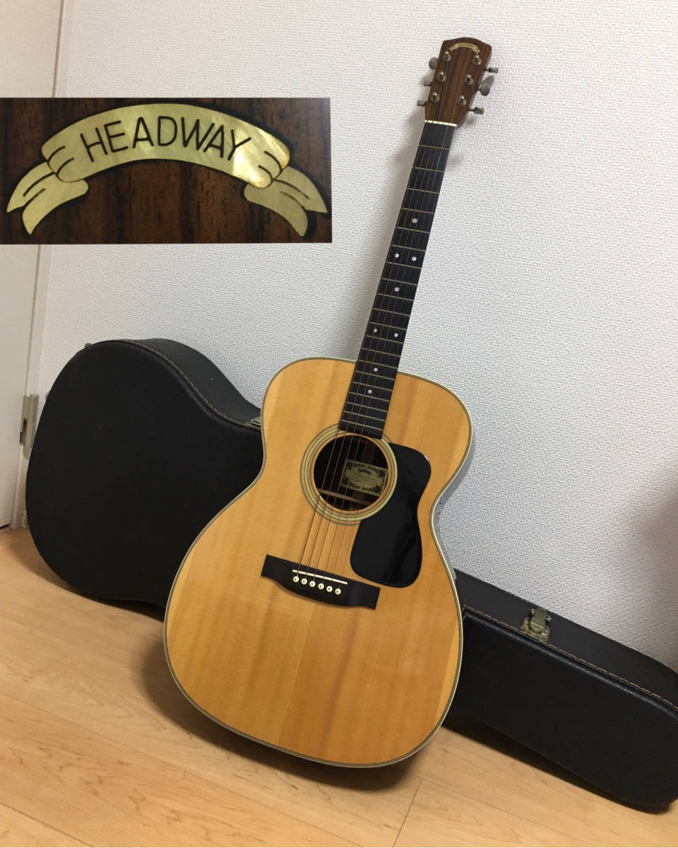Headway HF-415 ヘッドウェイ アコースティックギター ギター ハード 
