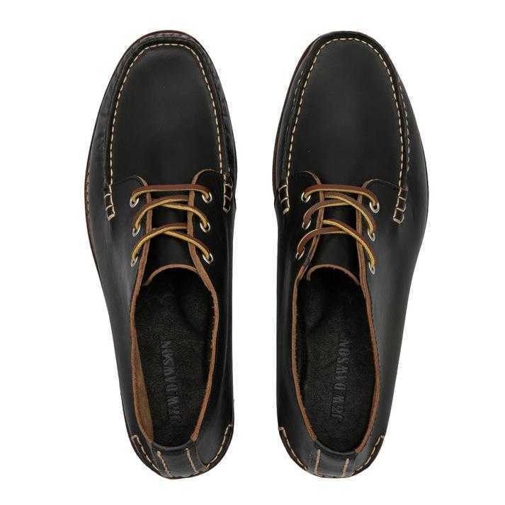 J&WDAWSON ホーウィン社製 クロムエクセルレザー モカシン ホーウィン社製クロムエクセルレザー使用のエイジングを楽しむ重厚