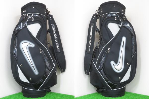 ●○良品　ナイキ　NIKE　GOLF　キャディバッグ　黒　訳あり○●