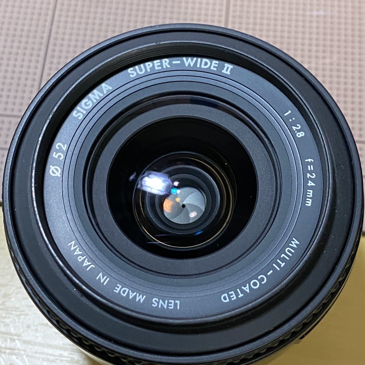 PENTAX Kマウント☆並品☆シグマ SIGMA SUPER-WIDE II 24mm F2.8 24mm