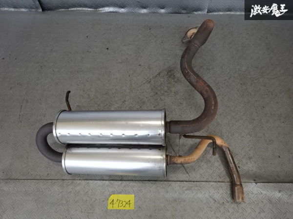 ホンダ 純正 HM3 バモス セミステンレス マフラー リアピース YUTAKA 