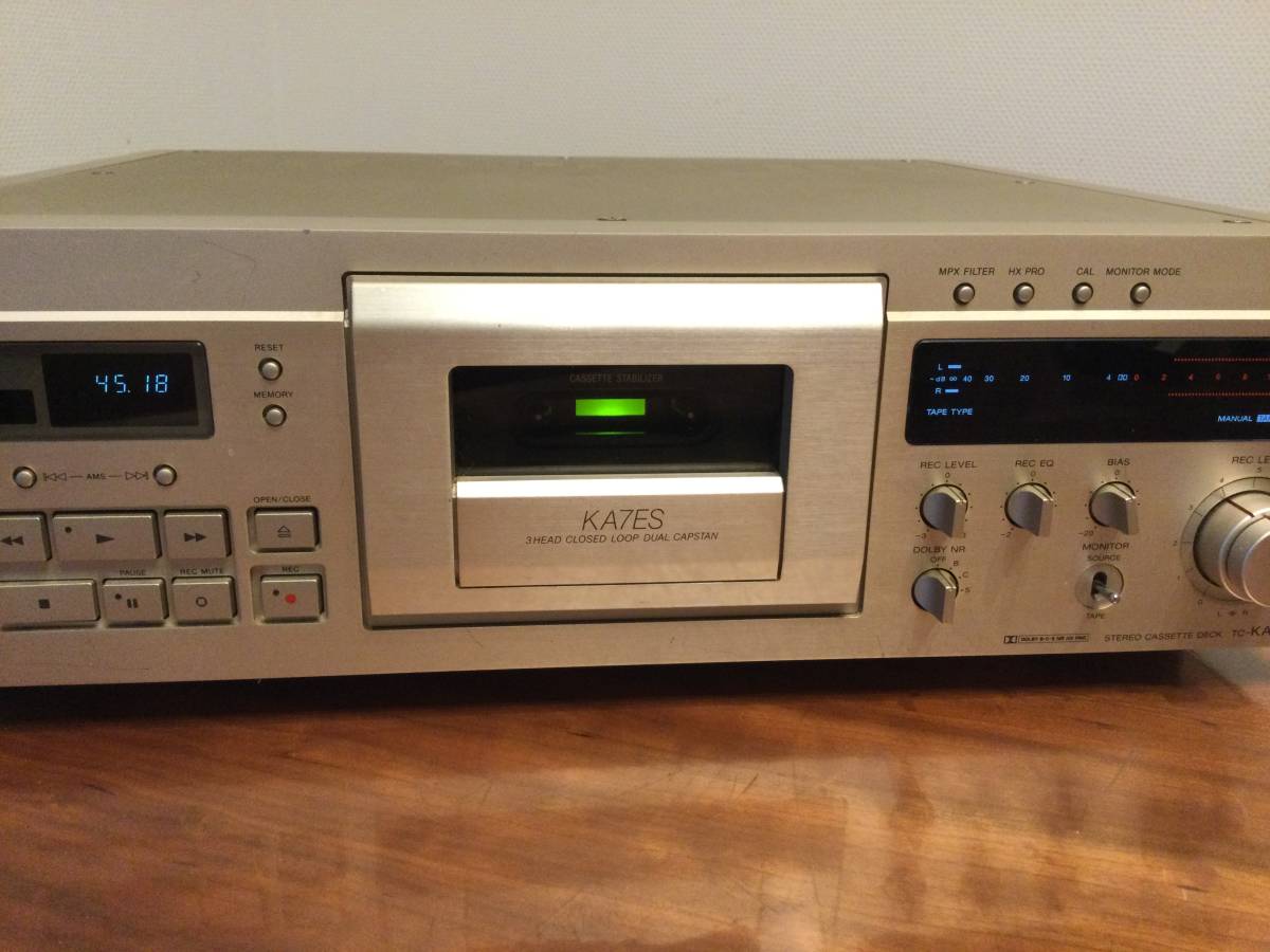 SONY TC-KA7ES カセットデッキ TC-KA7ES SONY カセットデッキ 昭和