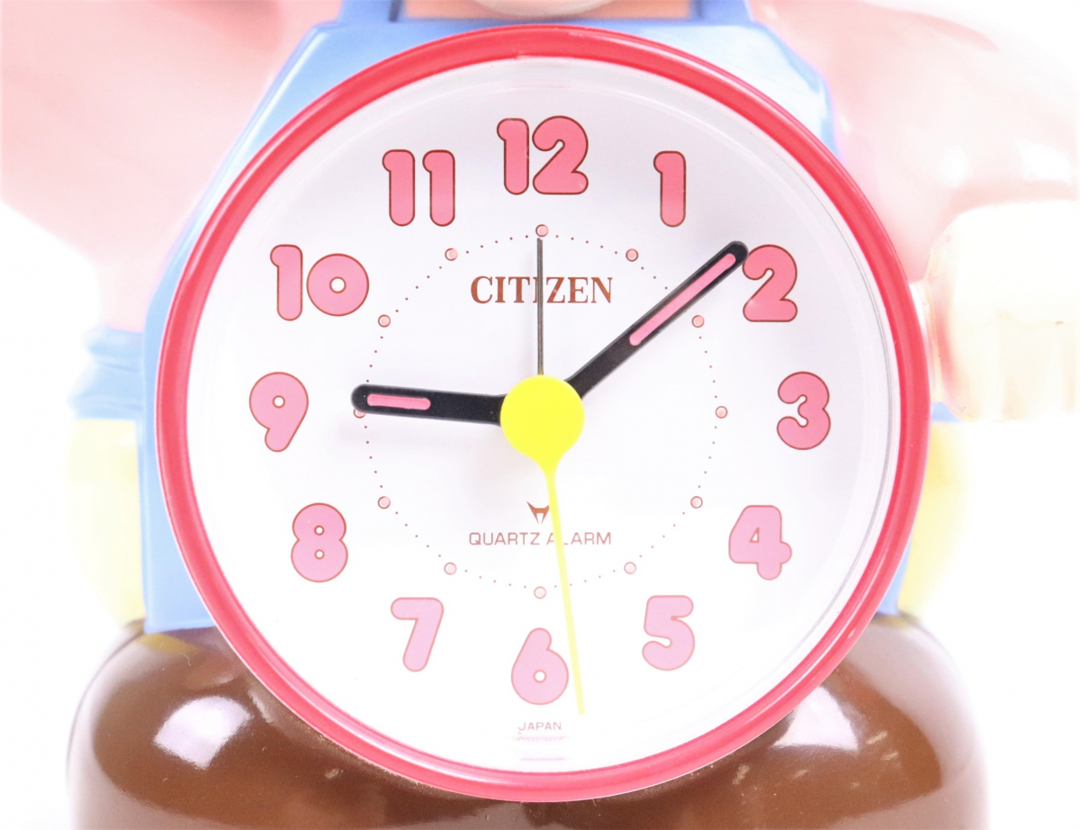 動作OK】CITIZEN おタマちゃん 目覚まし時計 シチズン キャラクター