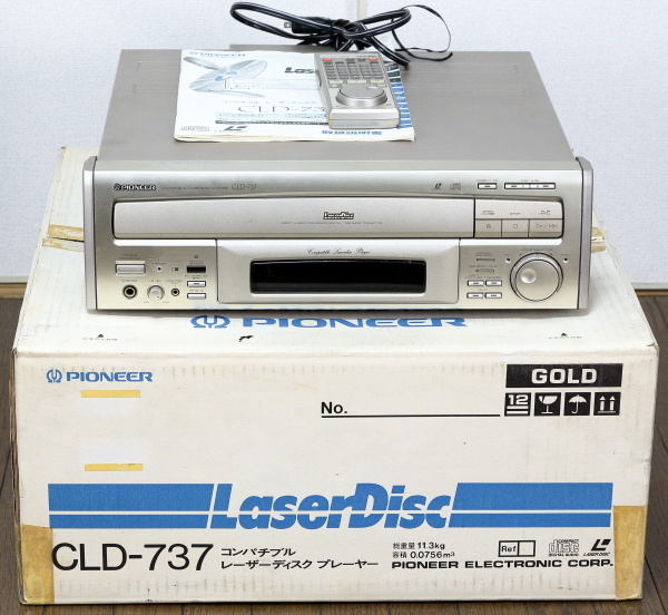 ジャンク PIONEER パイオニア LDプレーヤー CLD-R5