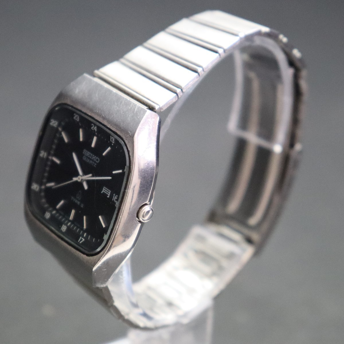 SEIKO TYPEⅡ セイコー タイプ2 シングルクォーツ 8223-5000 ブラック