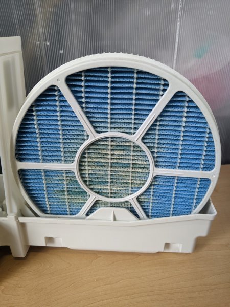 中古】SHARP KC-J50-W 加湿空気清浄機 説明書、お試しプレフィルター