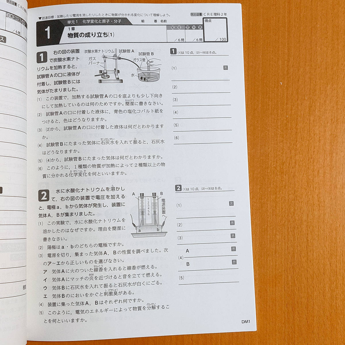 Cre 絶対評価 観点別ミニテスト 理科 1年 東書 解答 東京書籍の教科書を参考 新学習指導要領に対応 観点別評価 プリント 明治図書 東 Www Chance Org Br