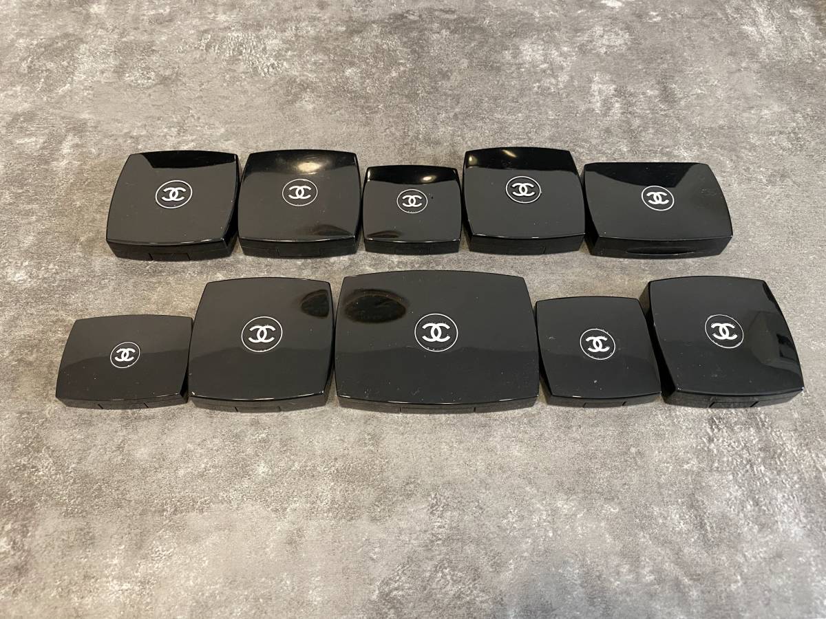 CHANEL シャネル チーク アイシャドウ リップ 4点SET 中古 現状品 CHANEL シャネル アイシャドウ コスメ ジュ リップ チークカラー