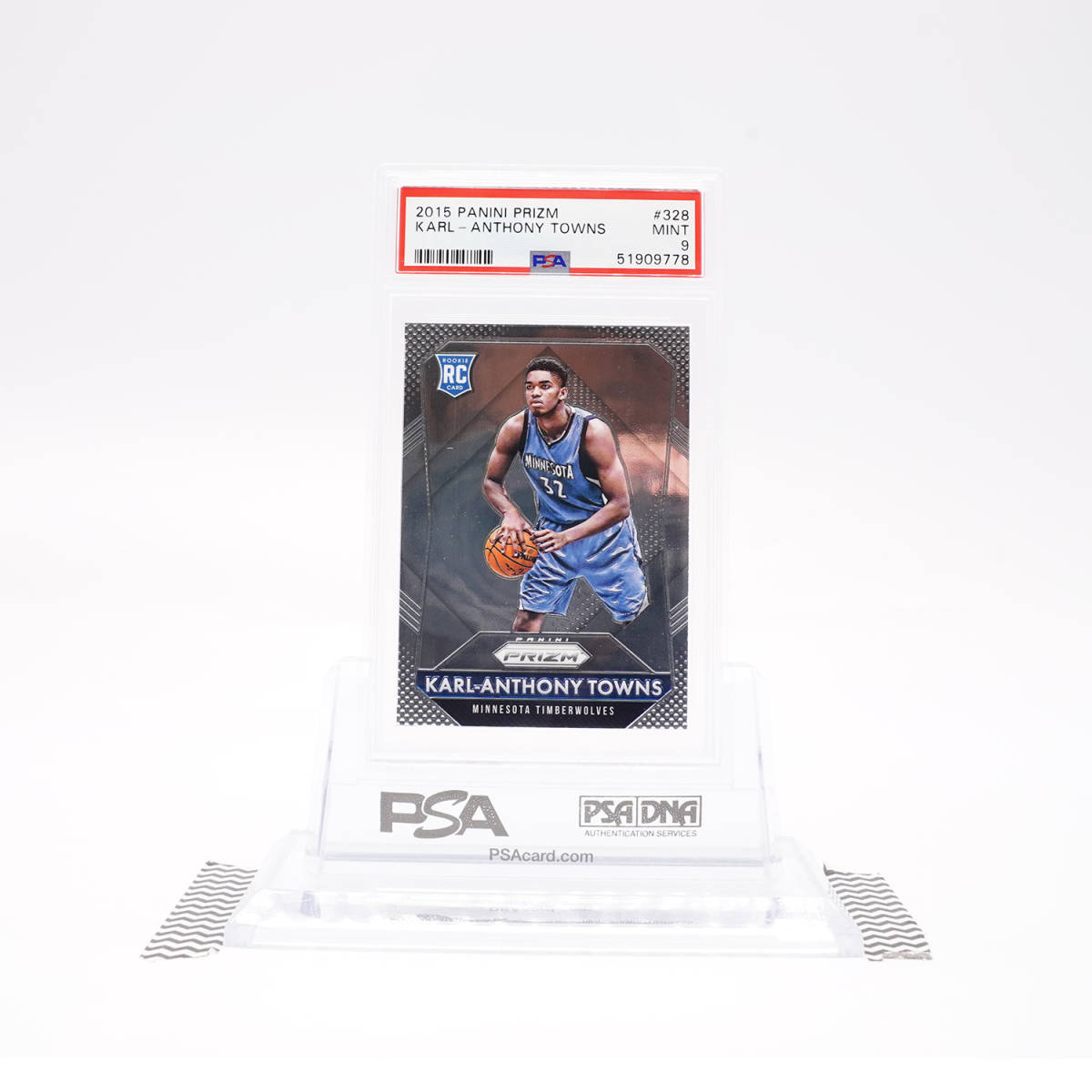 PSA9 Karl-Anthony Towns 2015 Panini Prizm プリズム カール 