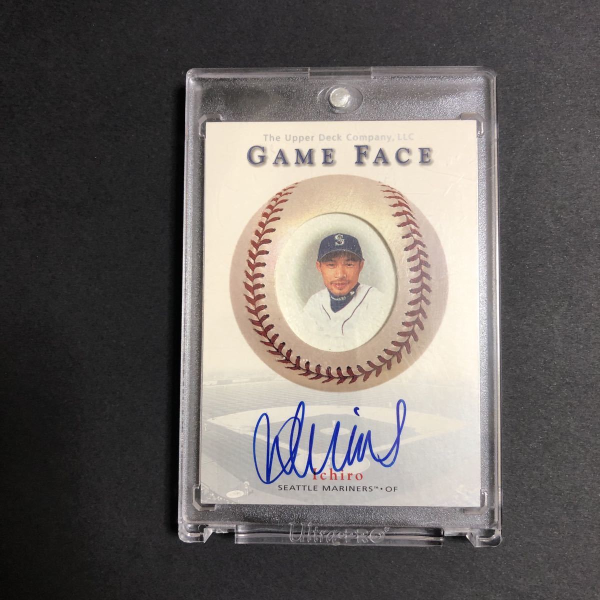 2003 Upper Deck GAME FACE ICHIRO Auto イチロー 直筆サインカード