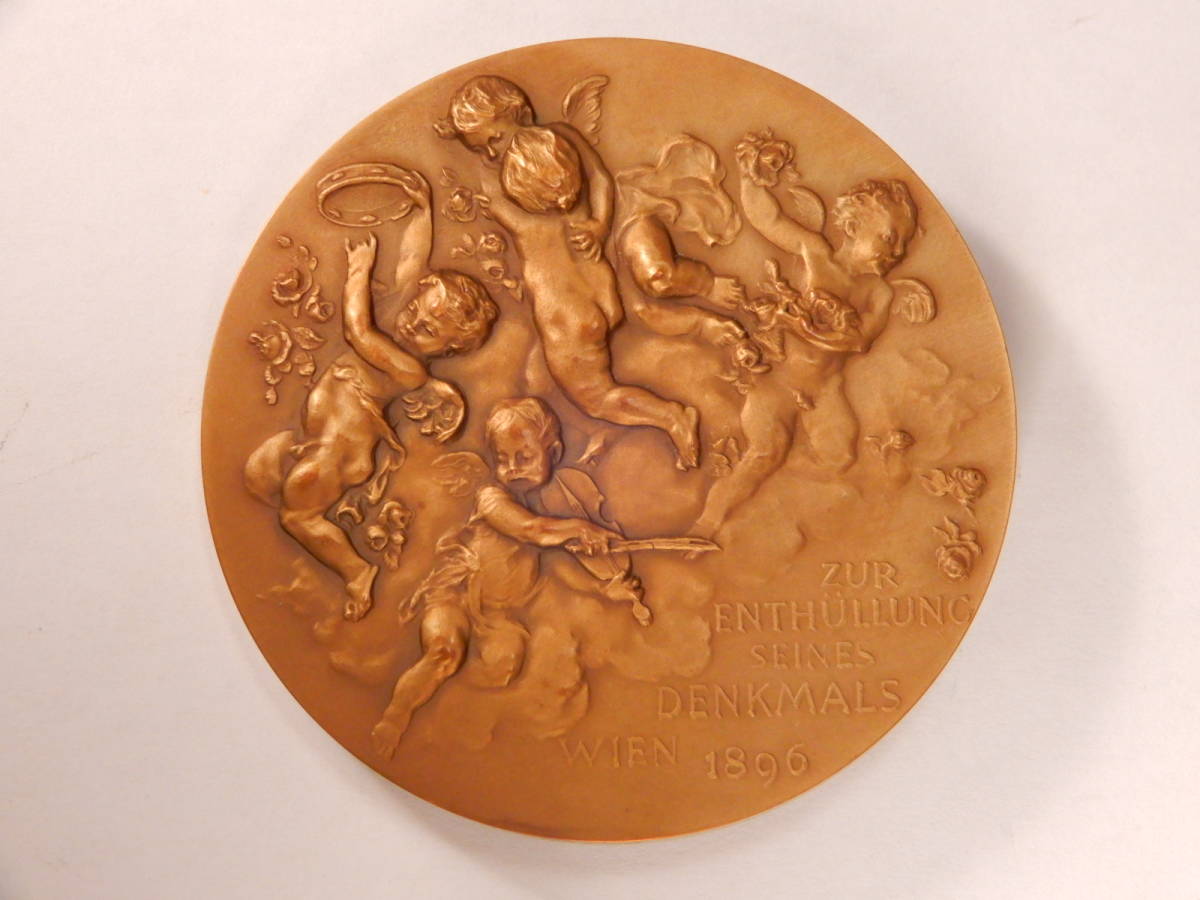 希少 モーツァルト 記念メダル 「MÜNZE WIEN」900 刻印 銀 メルカリ