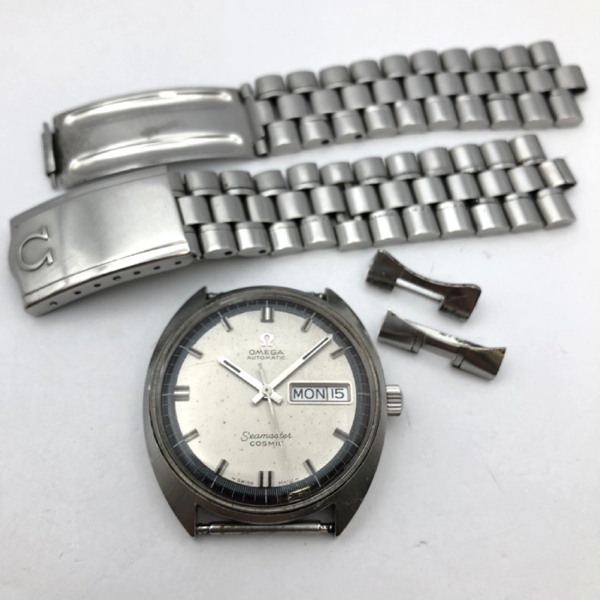  1円 /OMEGA/オメガ/Seamaster/シーマスター/COSMIC/コスミック/デイデイト/純正ベルト/自動巻/メンズ腕時計/ヴィンテージ/ジャンク/No157(シーマスター)｜売買されたオークション情報、yahooの商品情 シーマスター