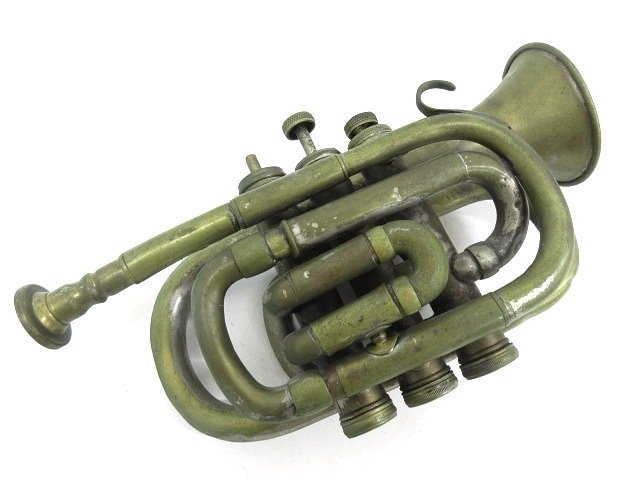 ポケットトランペット 120年以上前のポケットトランペット : r/trumpet