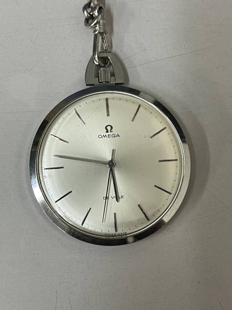 オメガ デビル OMEGA 懐中時計 DE VILLE - 131.1714 Cal.1035 デビル 