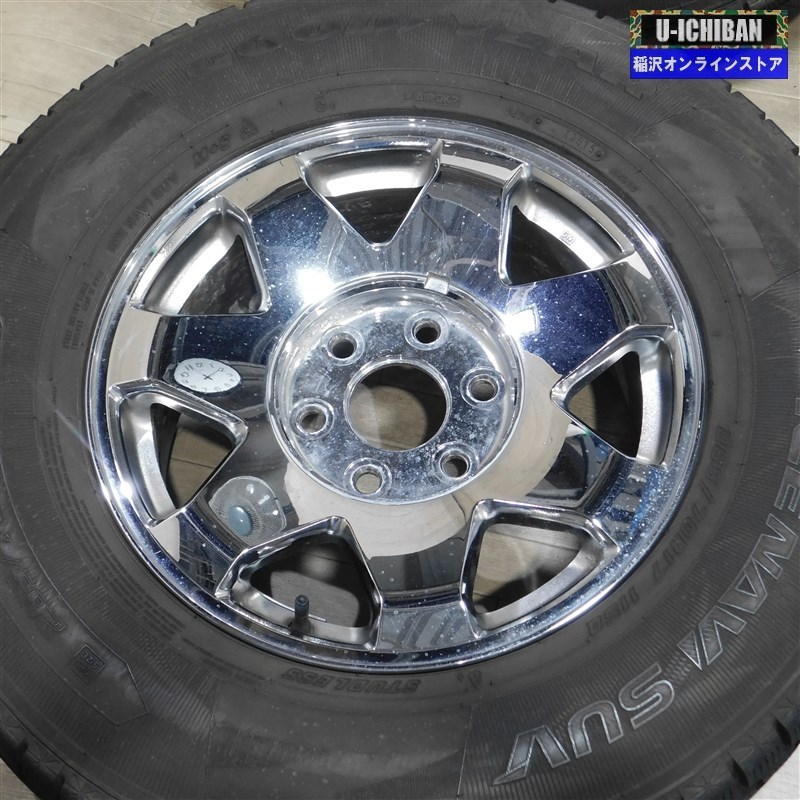 265/70R17 キャデラック エスカレード 純正ホイール 7.5-17+31 6H139.7 