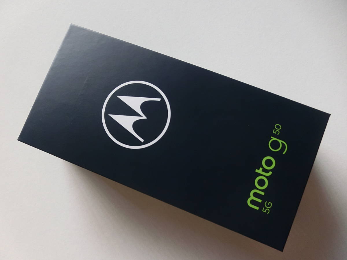 モトローラ Motorola moto g50 5G SIMフリー テンダーグリーン(Android 
