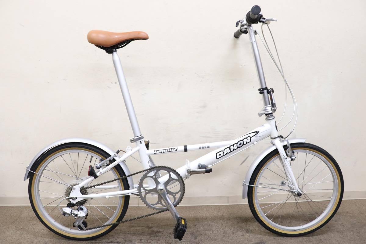 □DAHON ダホン IMPULSE 20インチ 折畳ミニベロ SHIMANO 1X7S 2003年 