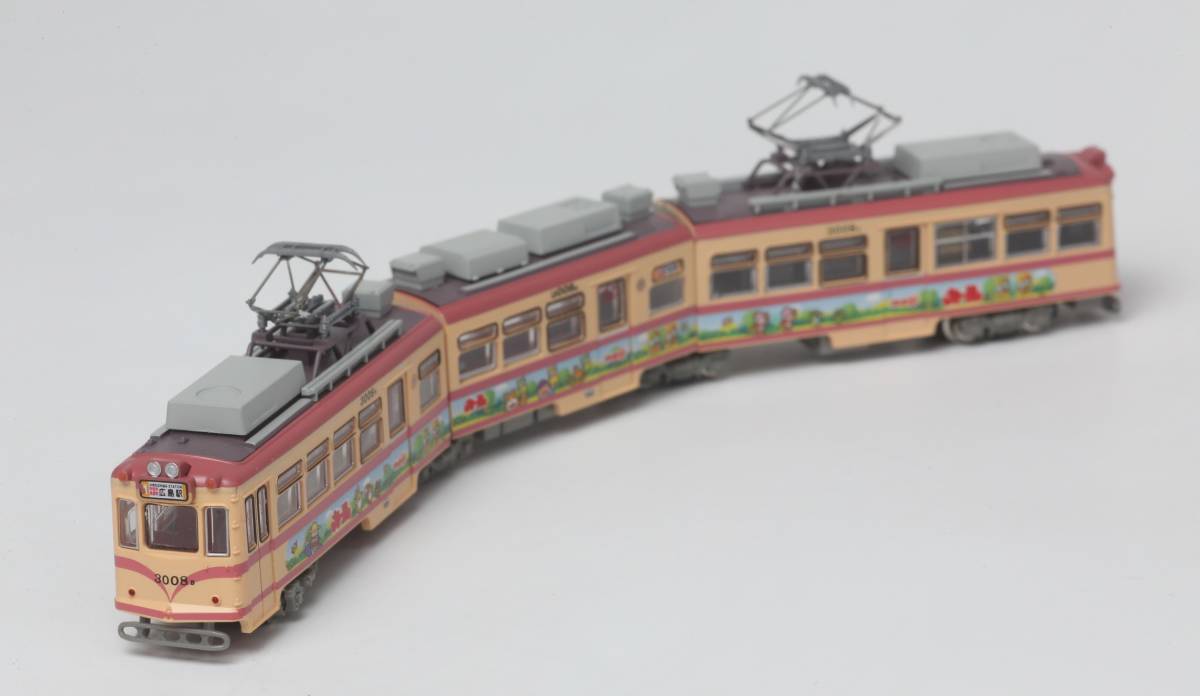 鉄コレ 広島電鉄3000形3008号 鉄道コレクション トミーテック Nゲージ