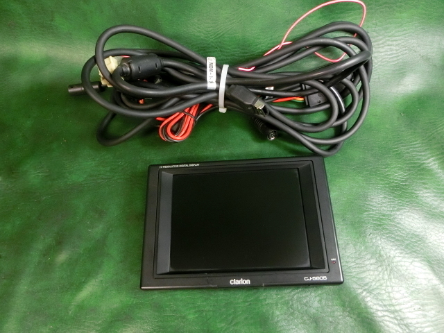 クラリオン/clarion CJ-5605A カラーバックモニター/LCDカラーモニター