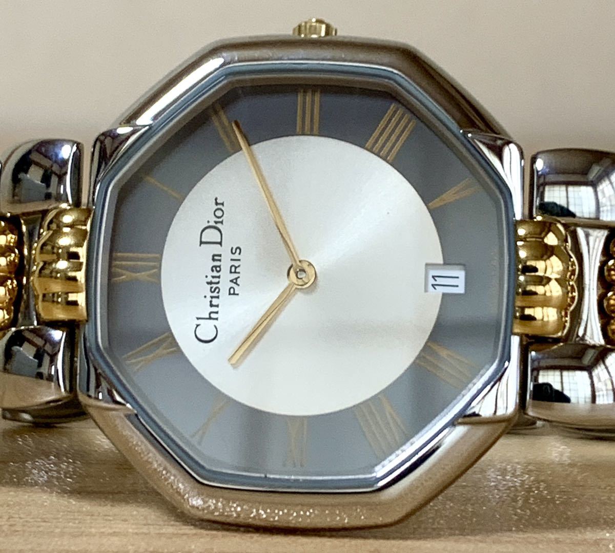 1円〜H 良品 Christian Dior クリスチャン ディオール D45-204-1 
