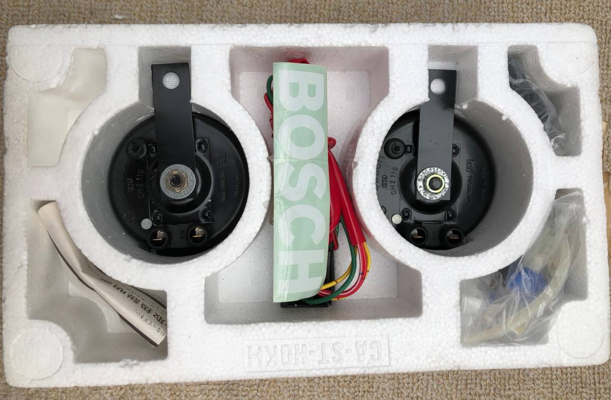 ボッシュ スーパートーンホーン 品 BOSCH HORN 昭和のあこがれボッシュ 
