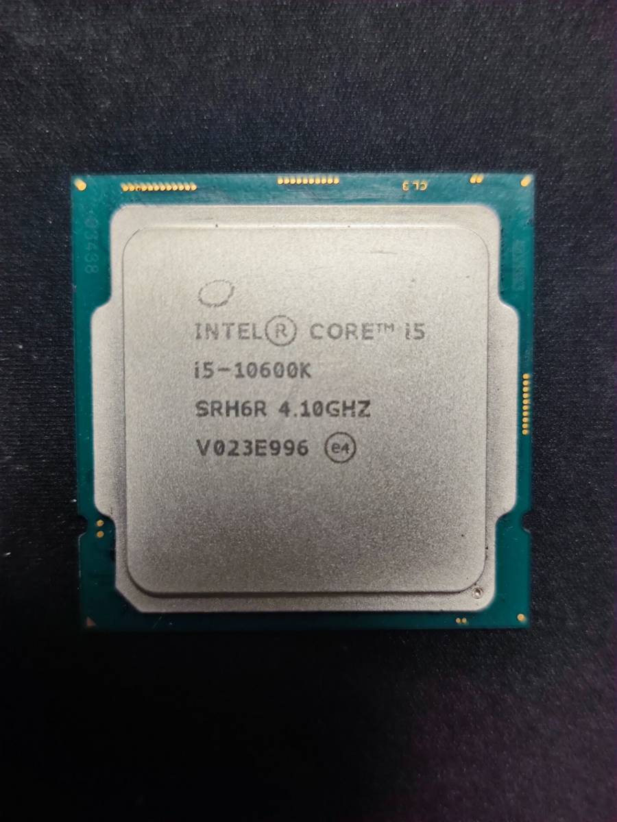 ジャンク　動作未確認　Intel Core i5-10600K Core Intel i5-10600K i5 10600K - ジャンク ベストセラー 動作未確認