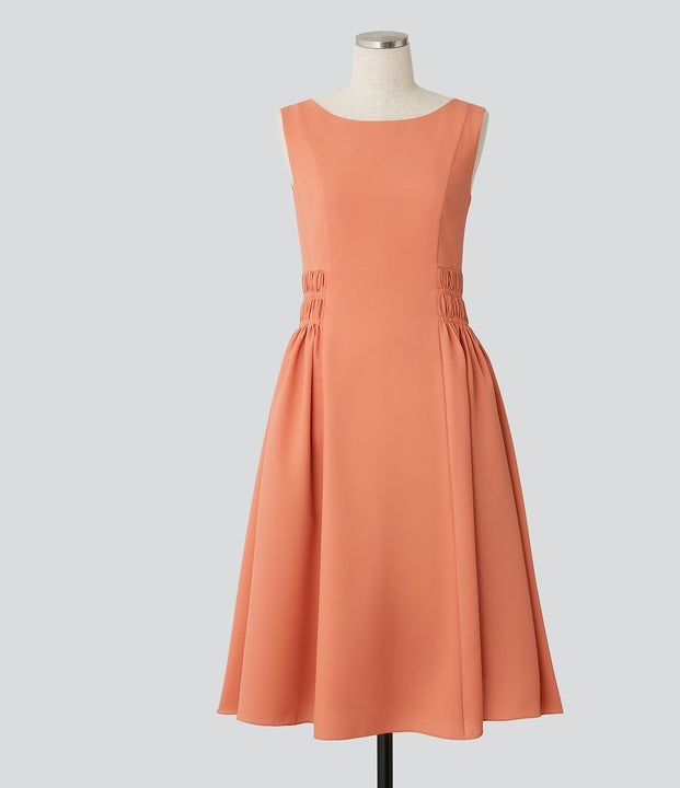 完売 2021年 フォクシー FOXEY Smock Dress コーラル 40サイズ ￥70 
