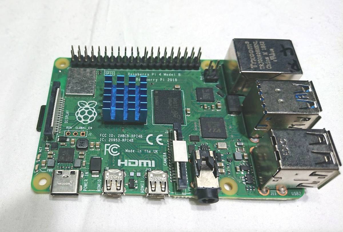 中古　作動確認済み　Raspberry Pi 4 Model B 4GB RAM PCパーツ 作動確認済み Raspberry Pi 4 Model B 4GB RAM