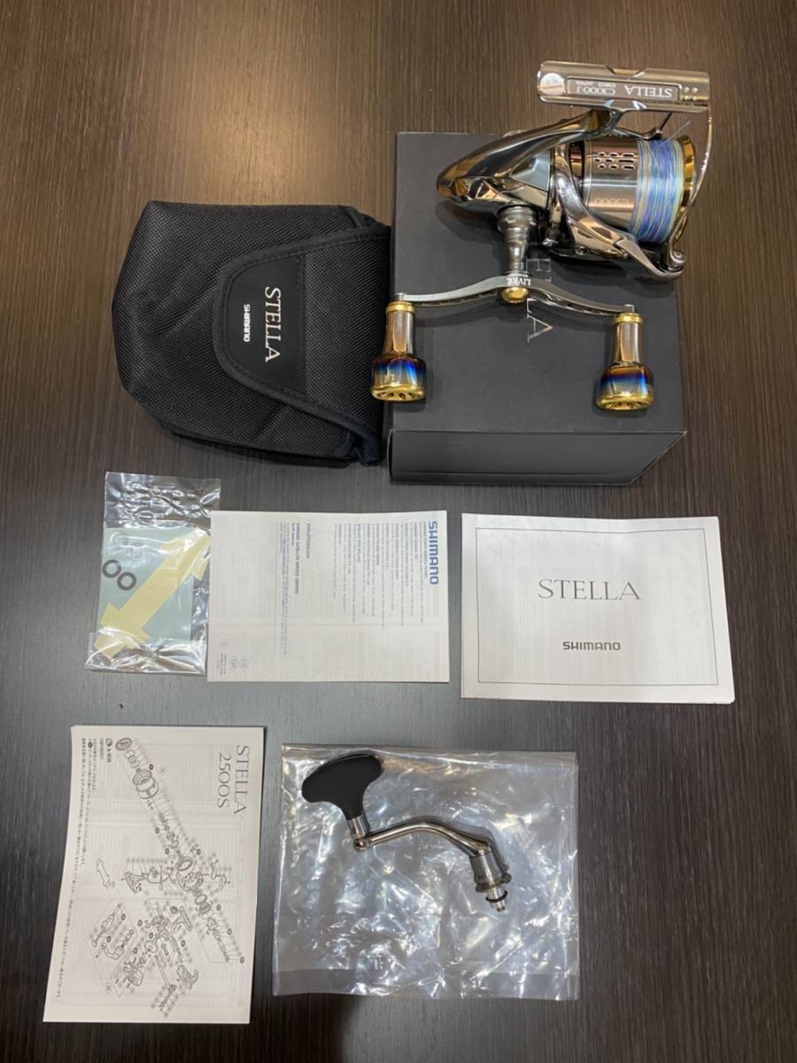 シマノ18ステラC3000J 美品 リブレ シマノ 18ステラC3000 C3000 釣り具