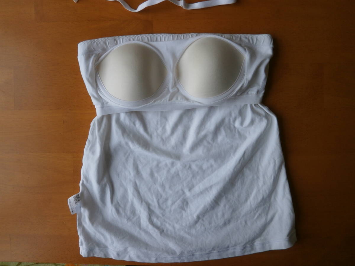 送料198円 品 ユニクロ コットンブラ チューブトップ サイズl その他 売買されたオークション情報 Yahooの商品情報をアーカイブ公開 オークファン Aucfan Com