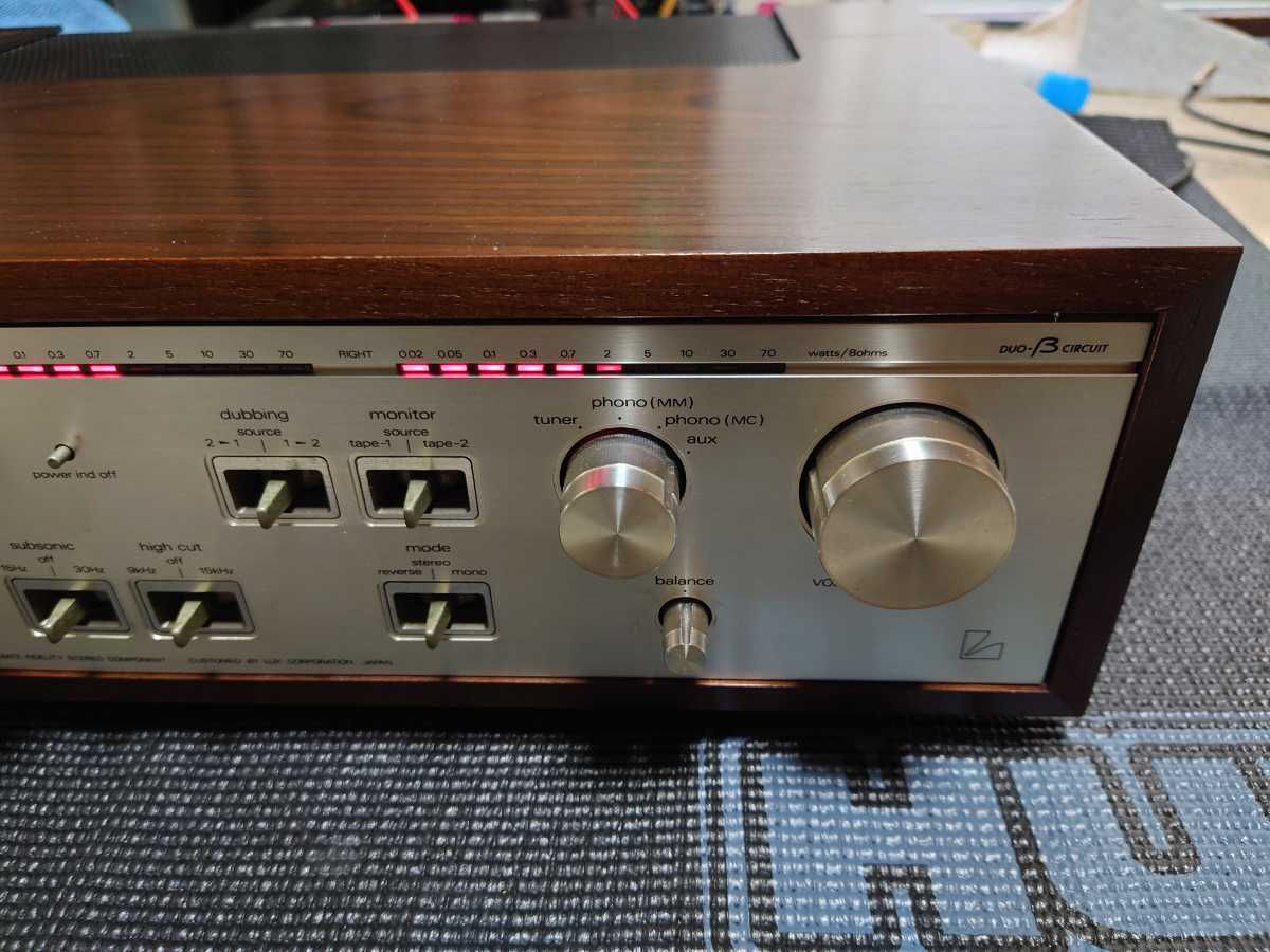 LUXMAN プリメインアンプ ラックスマン L-48A 中古 ジャンク扱い