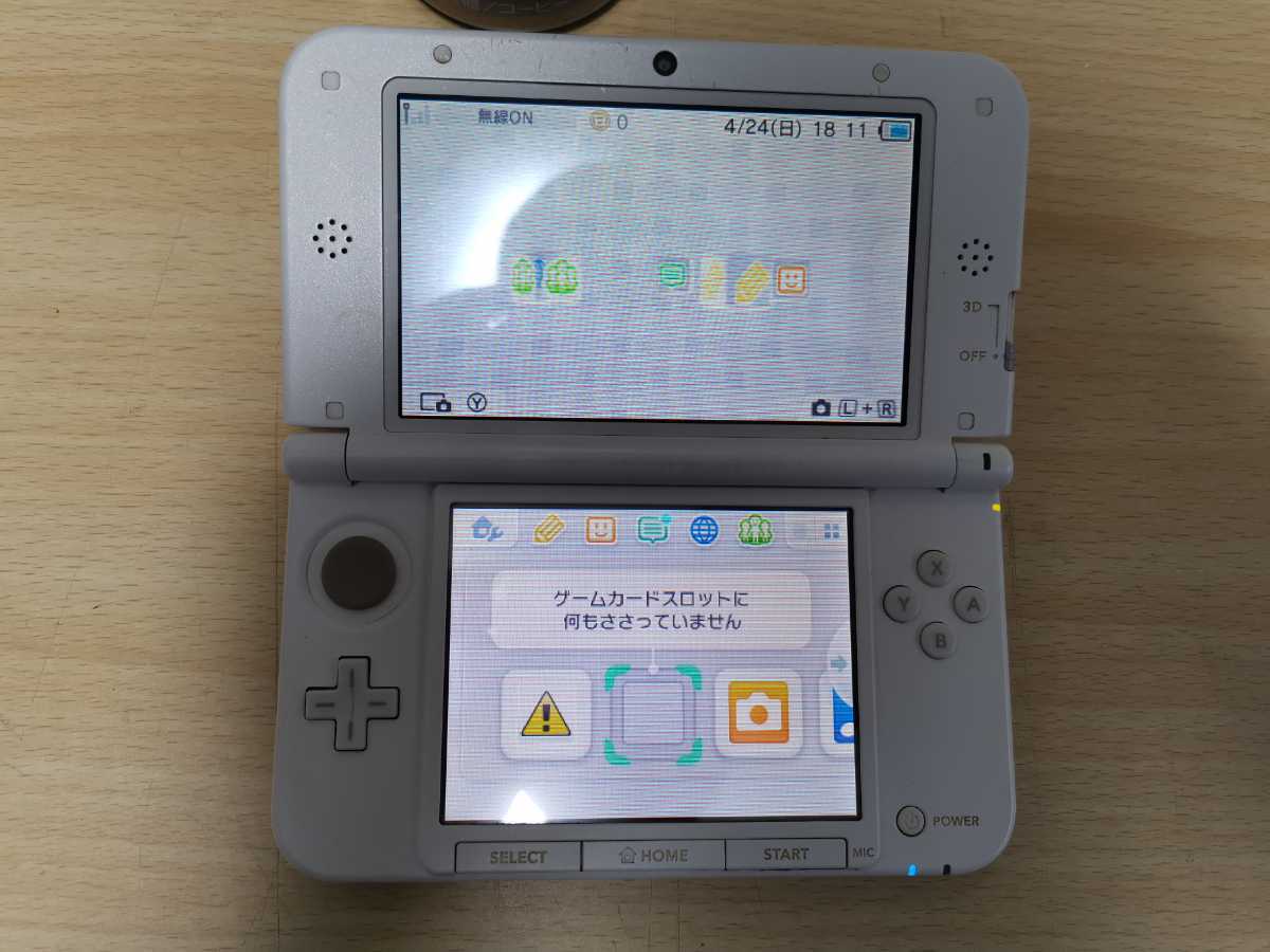 Nintendo ニンテンドー3DSLL SPR-001 ソフト読み込みOK 初期化済み