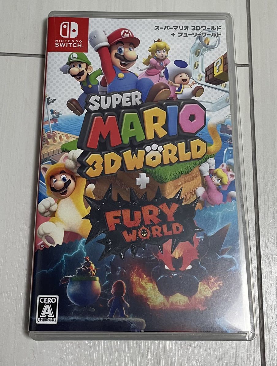 赤字超特価，限定セール Nintendo Switch ニンテンドー スイッチ スーパー マリオ 3D World FURY World フューリーワールド(ニンテンドースイッチソフト)｜売買されたオークション情報、yahooの商品情報をアーカイブ公開 - オ ニンテンドースイッチソフト