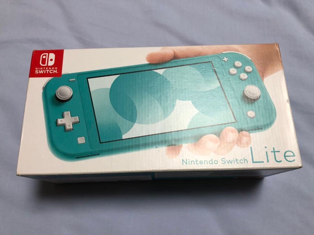 Nintendo Switch Lite スイッチ ライト ターコイズ 中古 おまけ付き