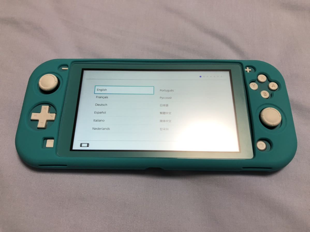 Nintendo Switch Lite スイッチ ライト ターコイズ 中古 おまけ付き
