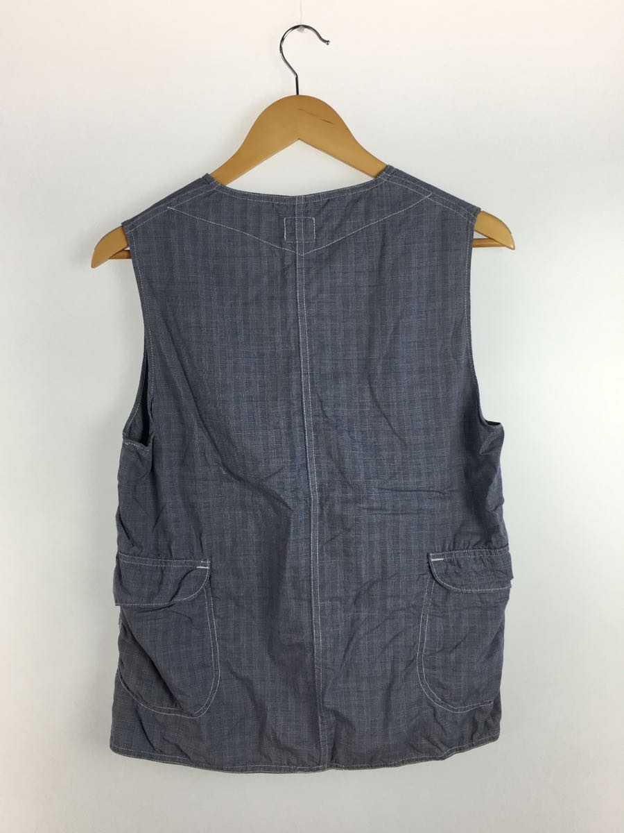 POST OVERALLS◆ベスト/-/コットン/BLU/無地 POST &frasl; OVERALLS(ポストオーバーオールズ) VEST&frasl;USA製&frasl;S&frasl;コットン Yahoo!オークション post