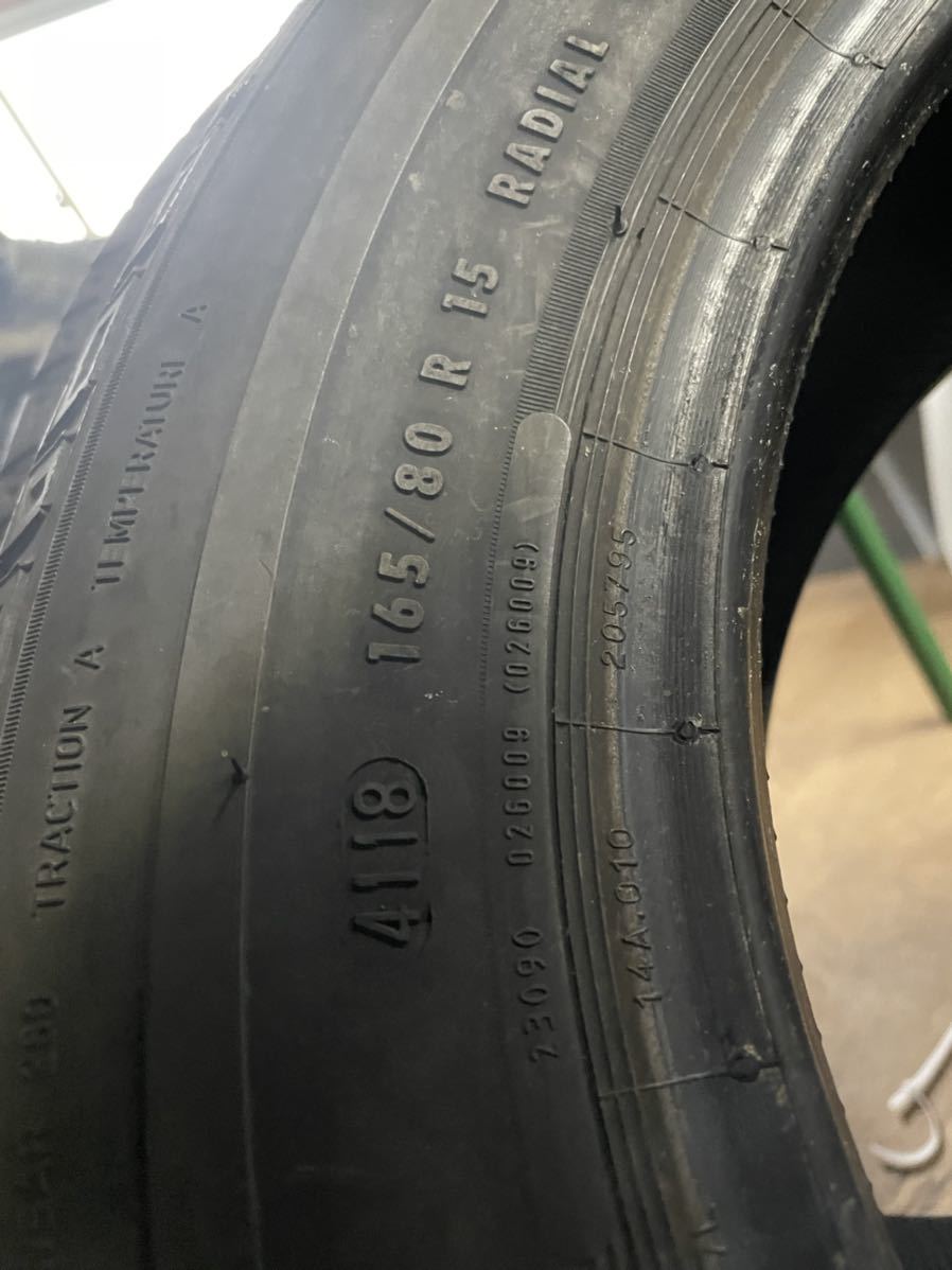 中古　コンチネンタル　タイヤ　165 80 15 Contact 2本