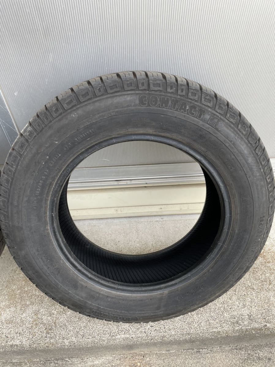 中古　コンチネンタル　タイヤ　165 80 15 Contact 2本