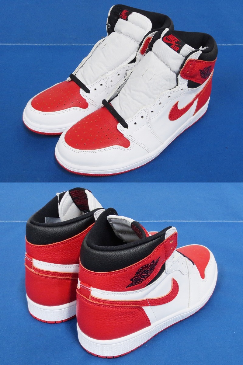 未使用☆NIKE AIR JORDAN 1 RETRO HIGH OG “HERITAGE” 28.5cm 555088 