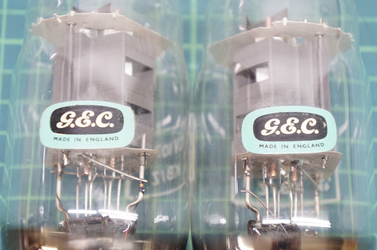 NZ] gec KT66 CV1075 KB/Z 真空管 ペア (2本1組) 元箱付き【未