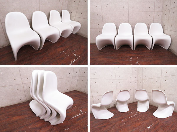 椅子・チェア 果樹様専用 Vitra (ヴィトラ) パントンチェア 2脚セット