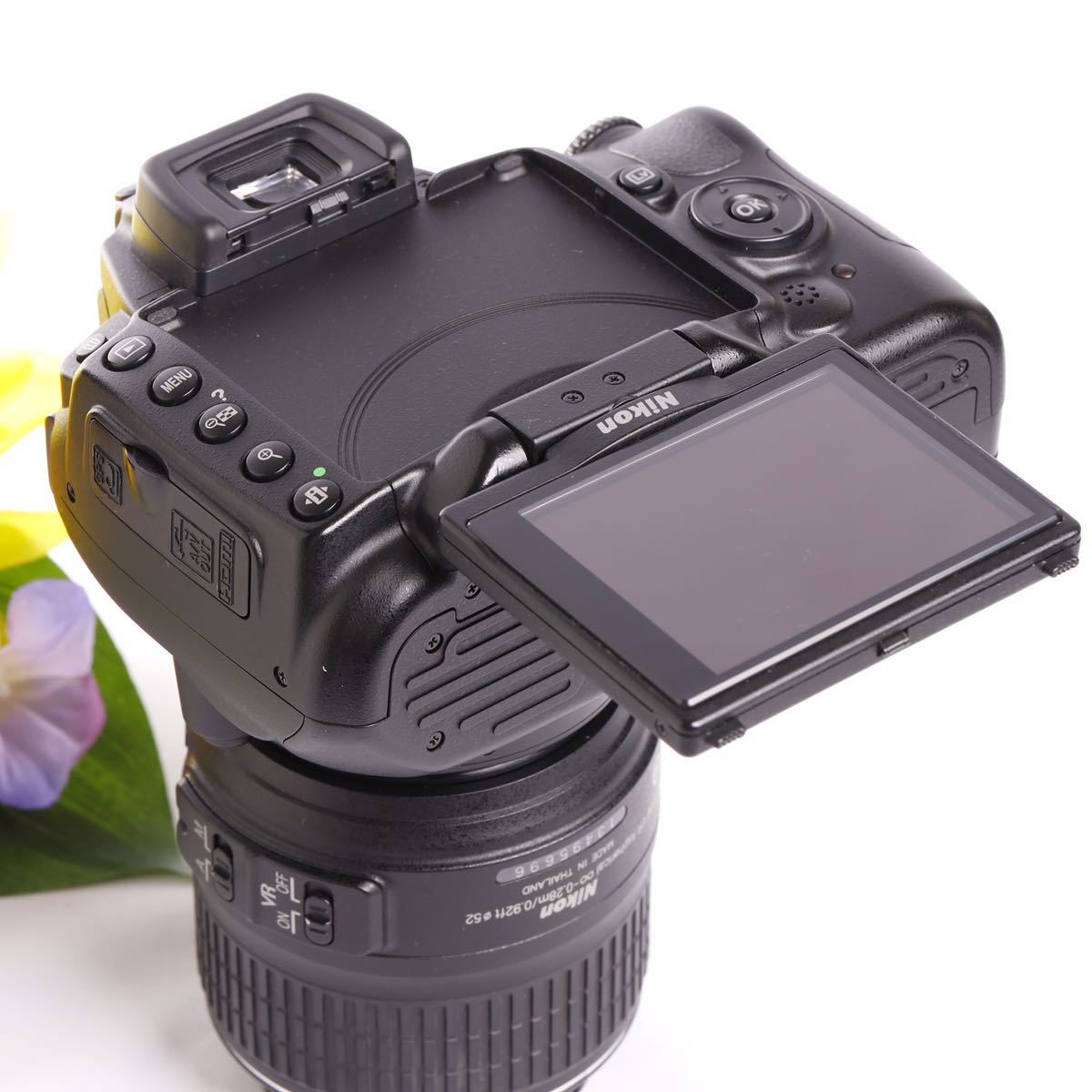 使用頻度ごく僅か自撮りモニター初心者オススメニコン一眼レフ D5000 