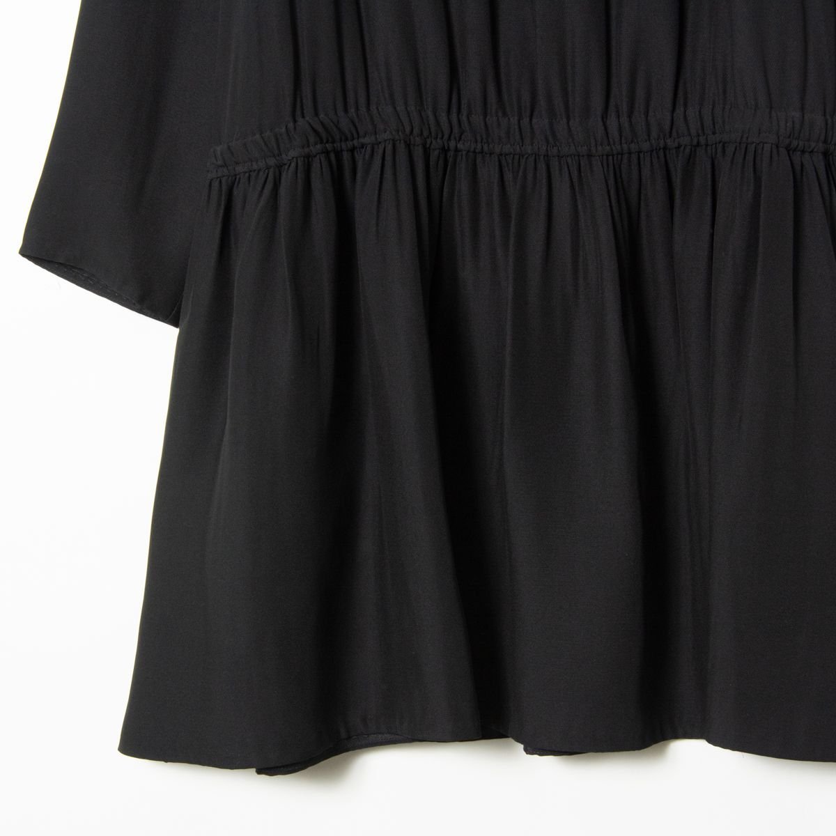 メール便○ CARVEN カルヴェン ウエストギャザーミニワンピース  