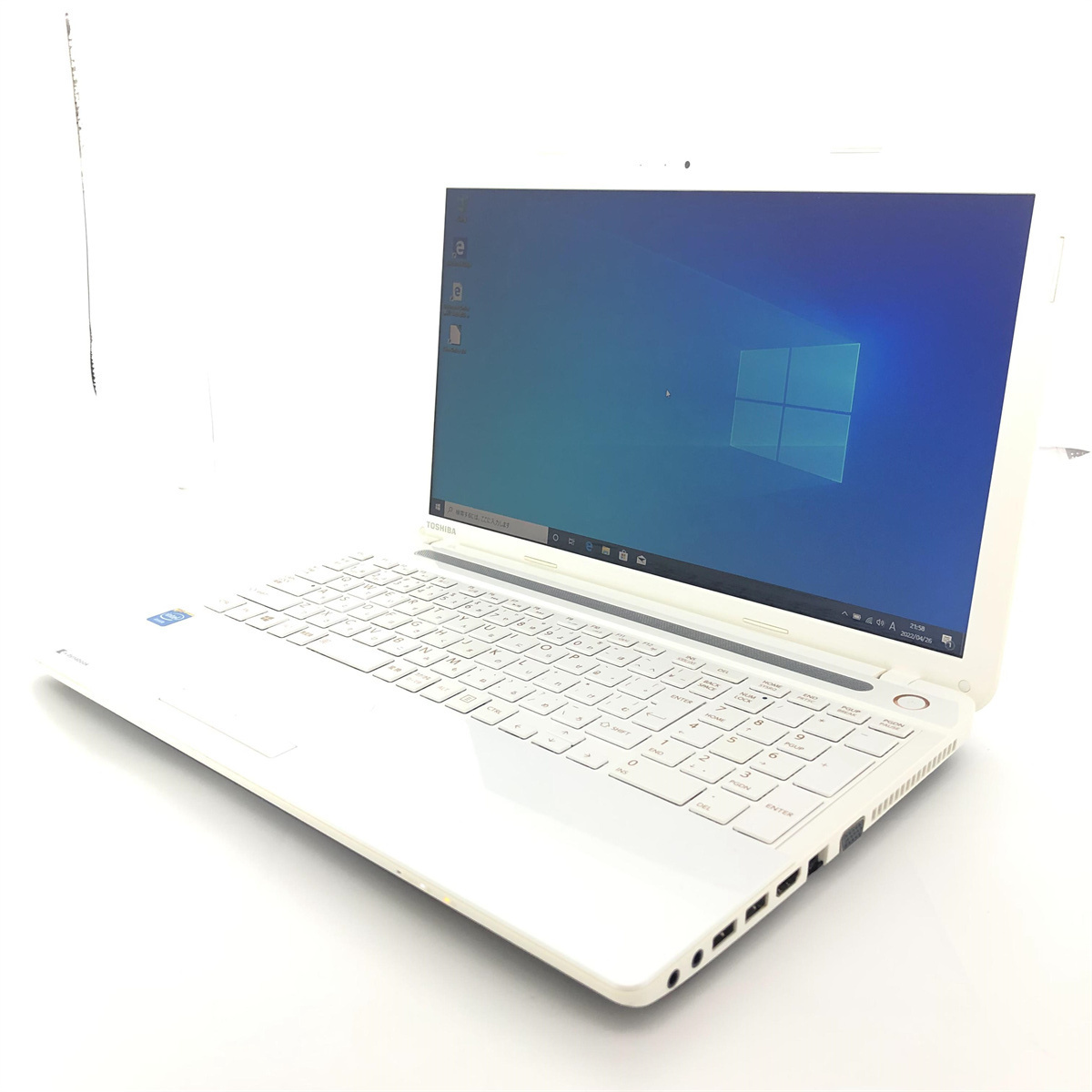 1円～ Wi-Fi有 ノートパソコン 東芝 T453/33JW 中古美品 15インチ Celeron
